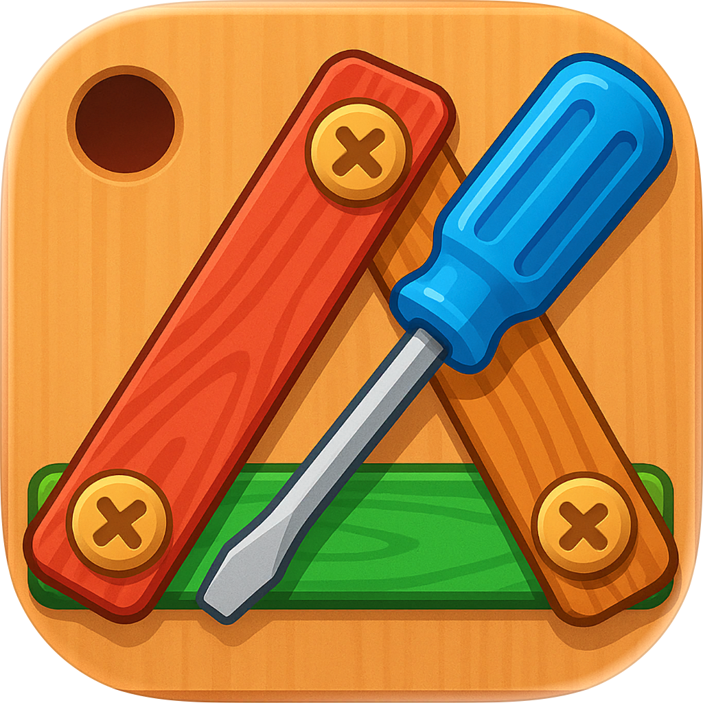 Screw Puzzle：Wood Escape【iOS】
