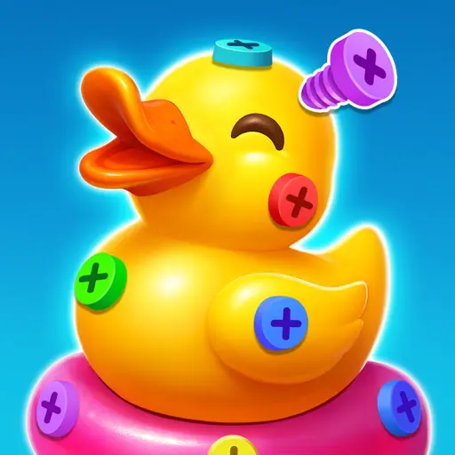 Screw Out 3D: Nut Sort Jam【Android】