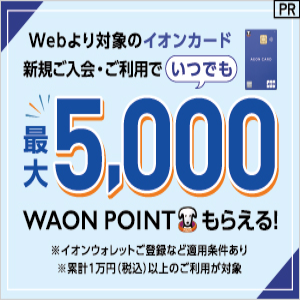 �C�I���J�[�h�iWAON��̌^�j