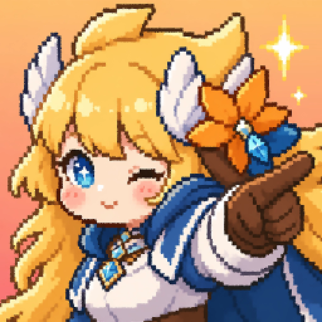 【GFRewards】ピクセル放置RPG：俺の絵だけ解像度がおかしい（新規アプリインストール後、初回起動）