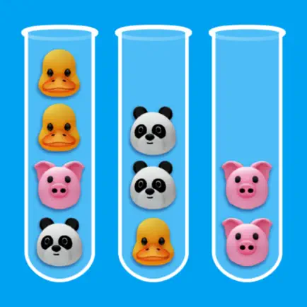 ボールソート：色分けパズル【iOS】